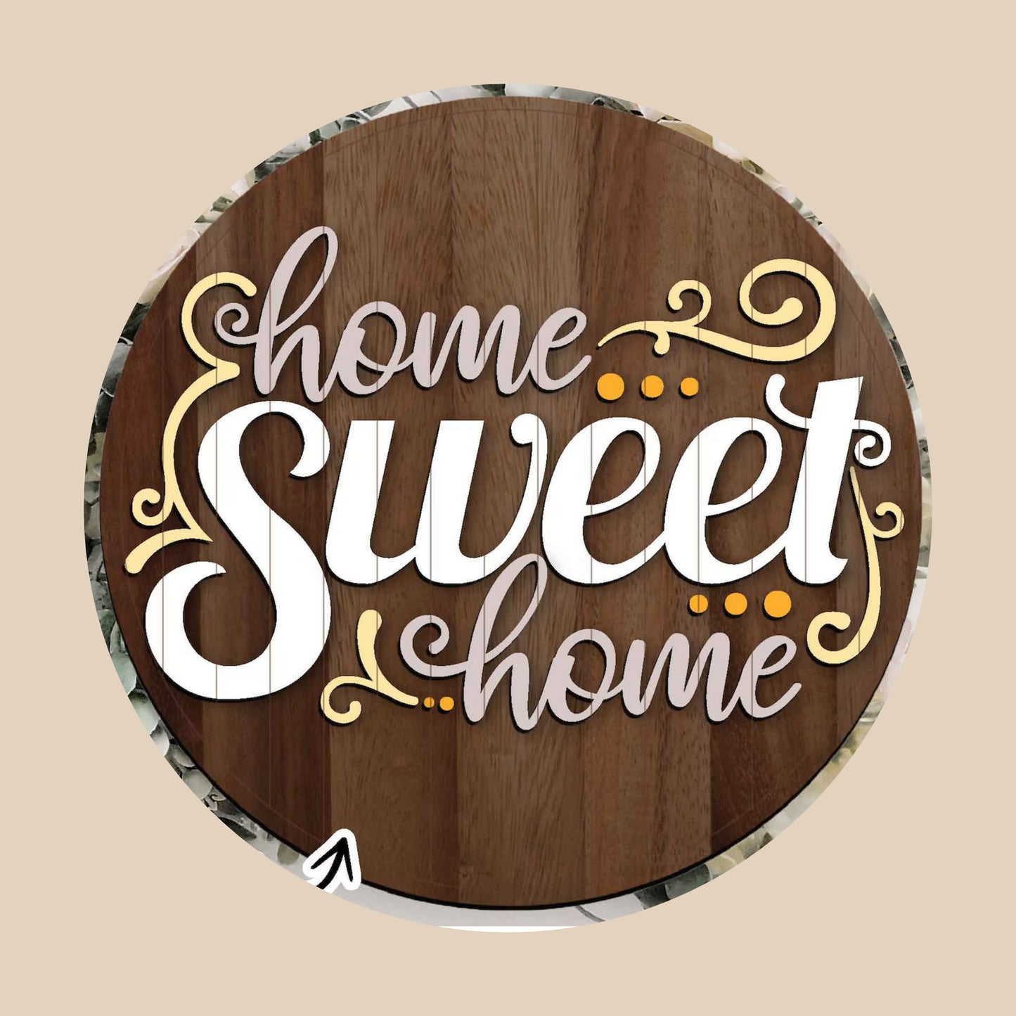 0008 - Home Sweet Home Swirls