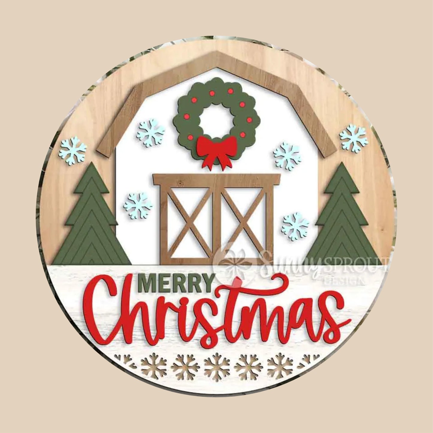 0014 - Christmas Barn