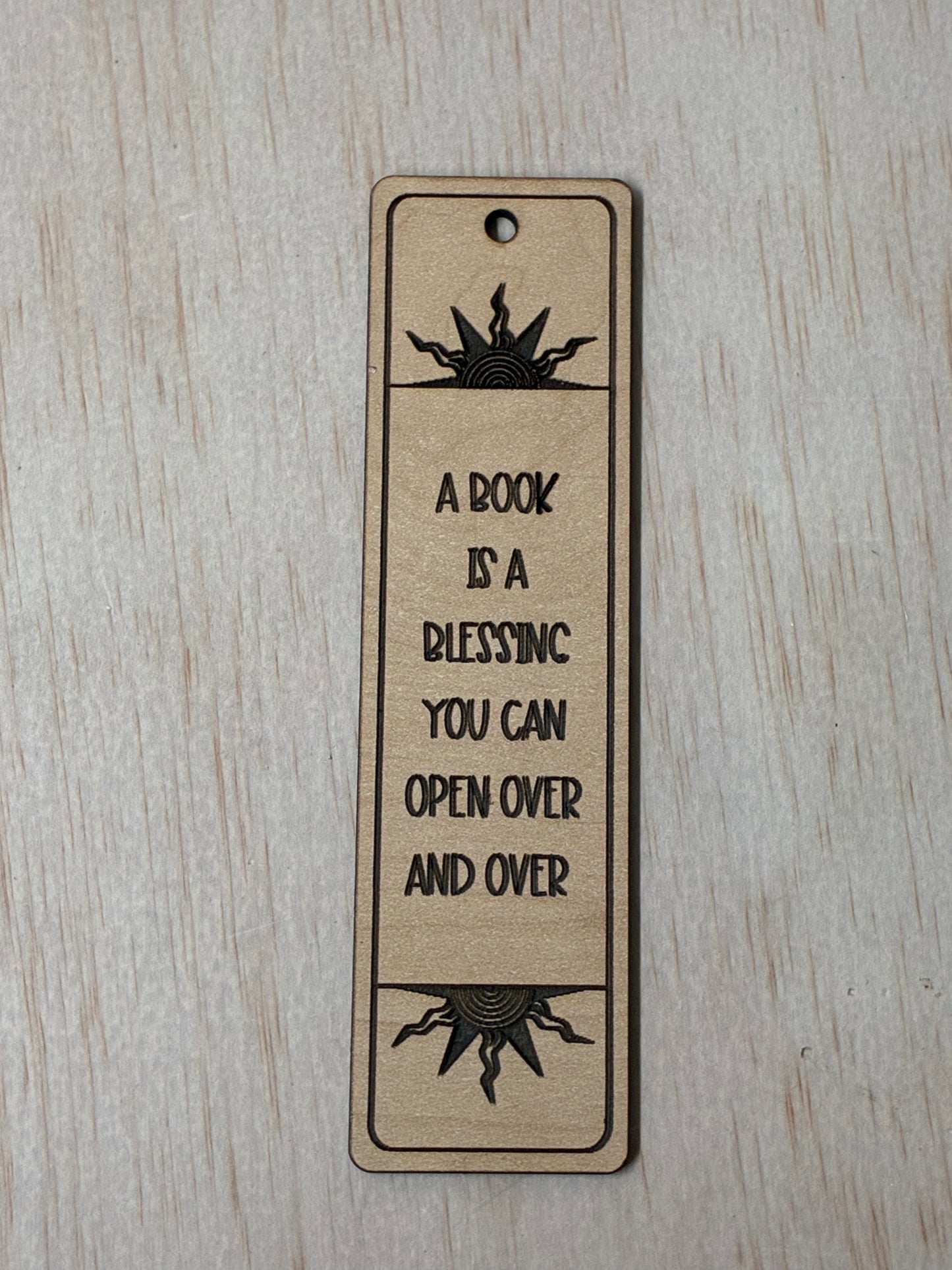 BOOKMARK - A Book is a Blessing