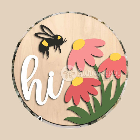 0055 - Hi Floral Bee