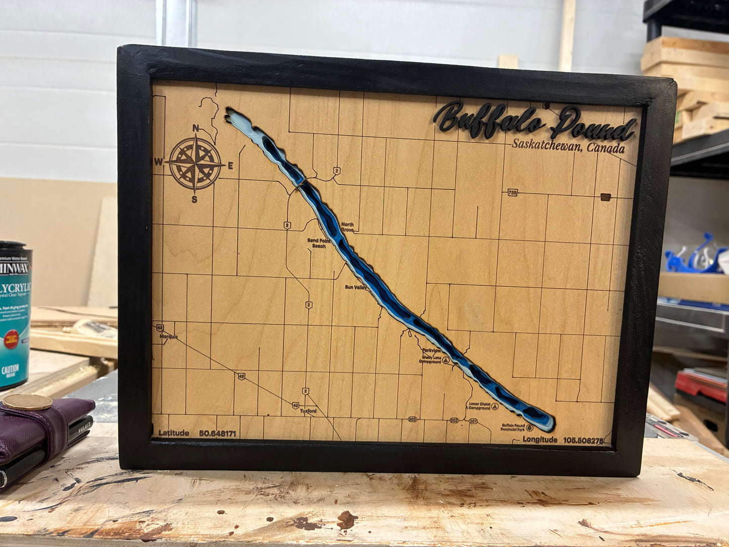 Custom Lake Map