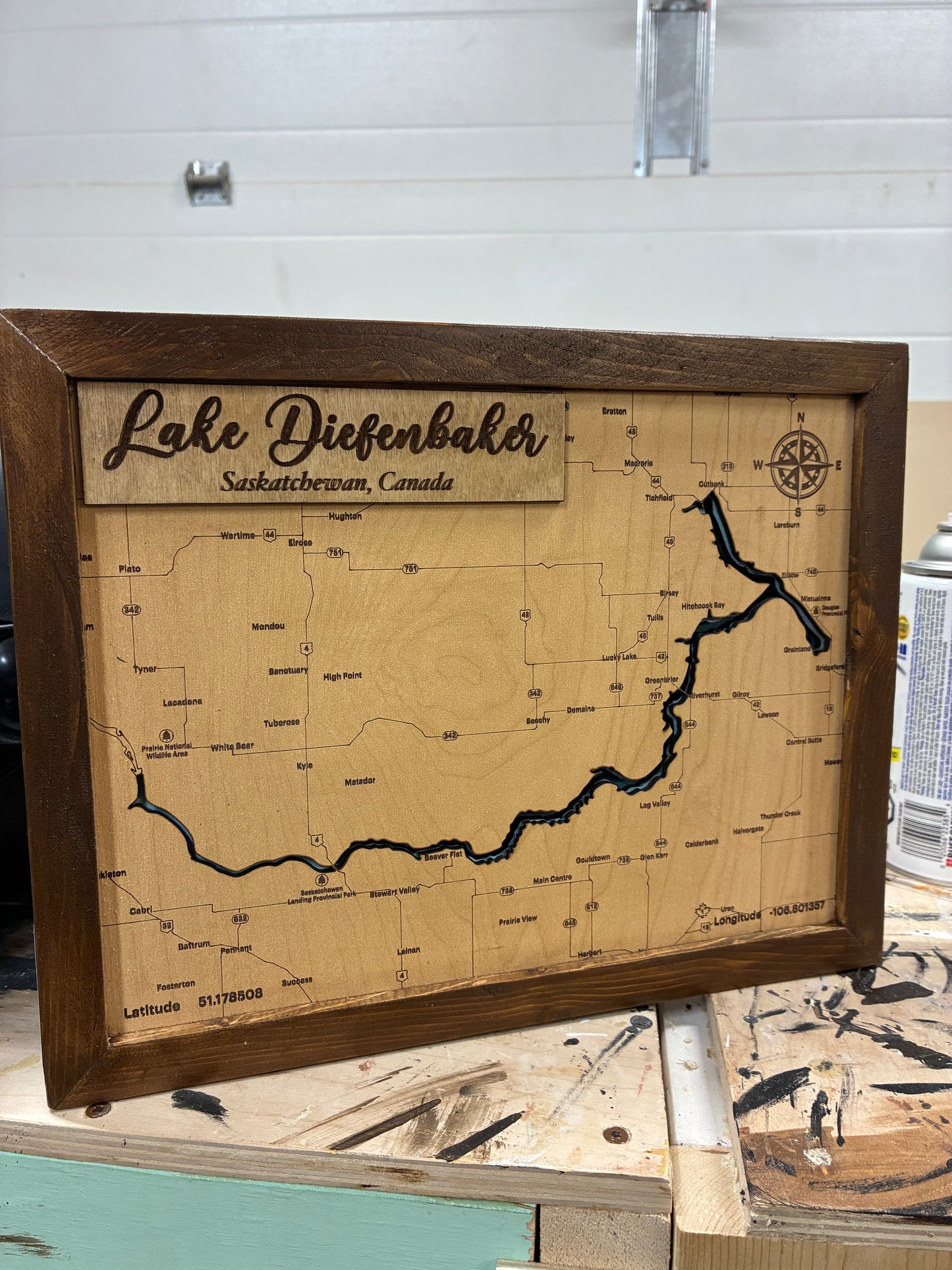 Custom Lake Map
