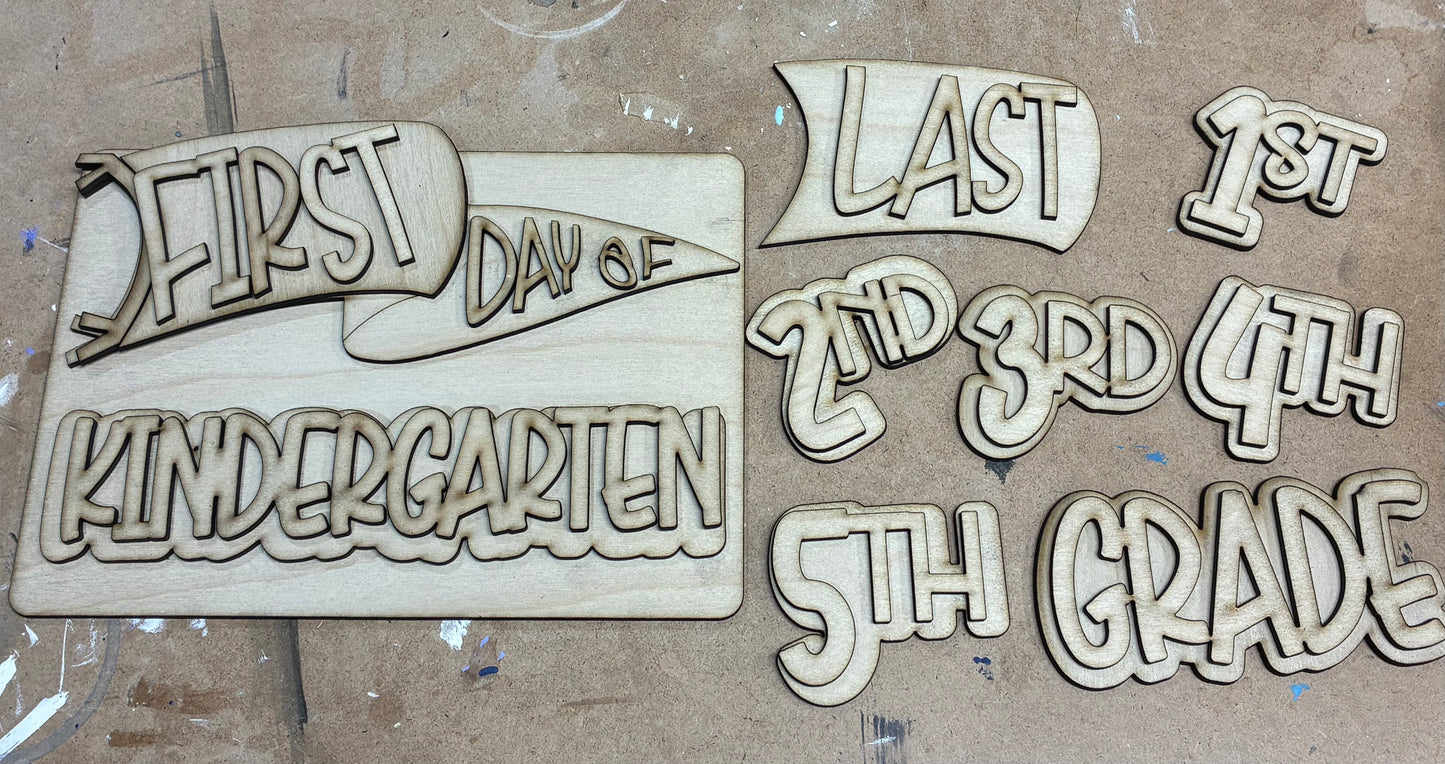Back to School Photo prop