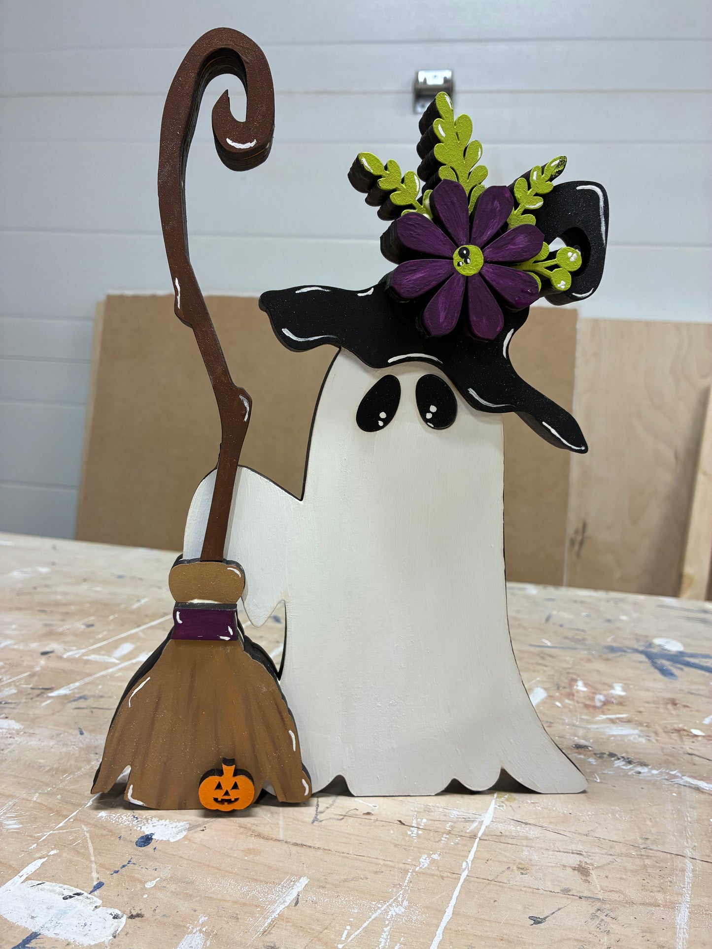 0131 - DIY craft kit, Ghost Witch