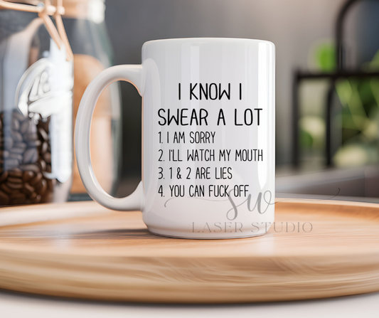 MUG - Swear A Lot